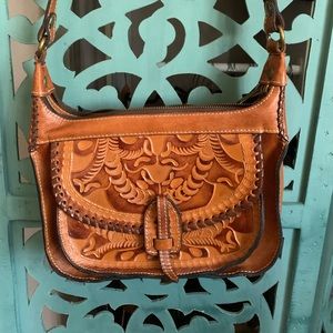 Patricia Nash Crossbody Saddle Bag